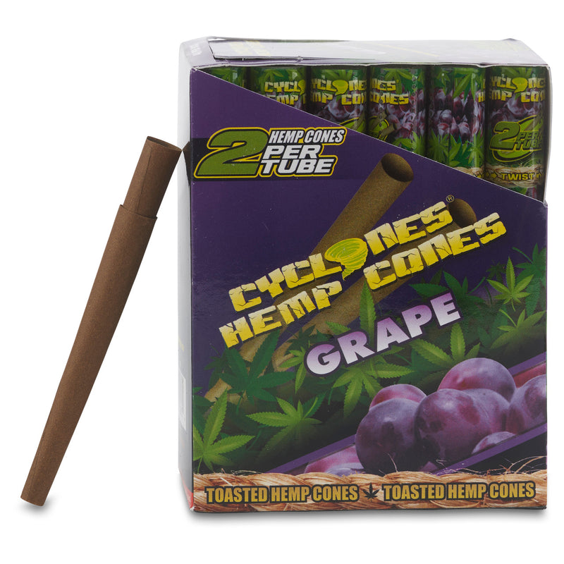 cyclone hemp cones and wraps