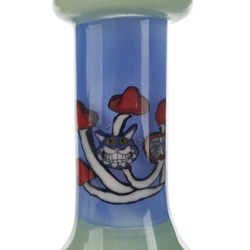 grimm glass mushroom banger hanger with murrine glass