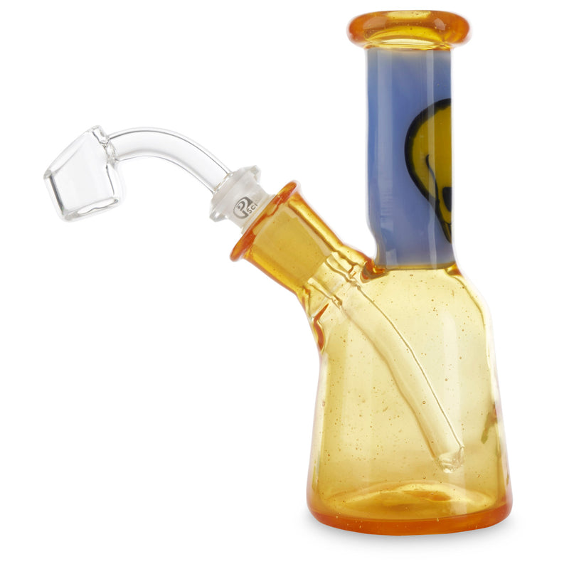 grimm glass skull mini tube orange for sale online