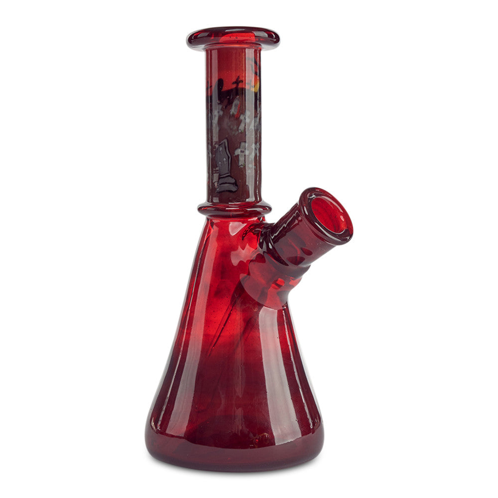 Grimm Graveyard Mini Tube Ruby Red | High-End Glass For Sale