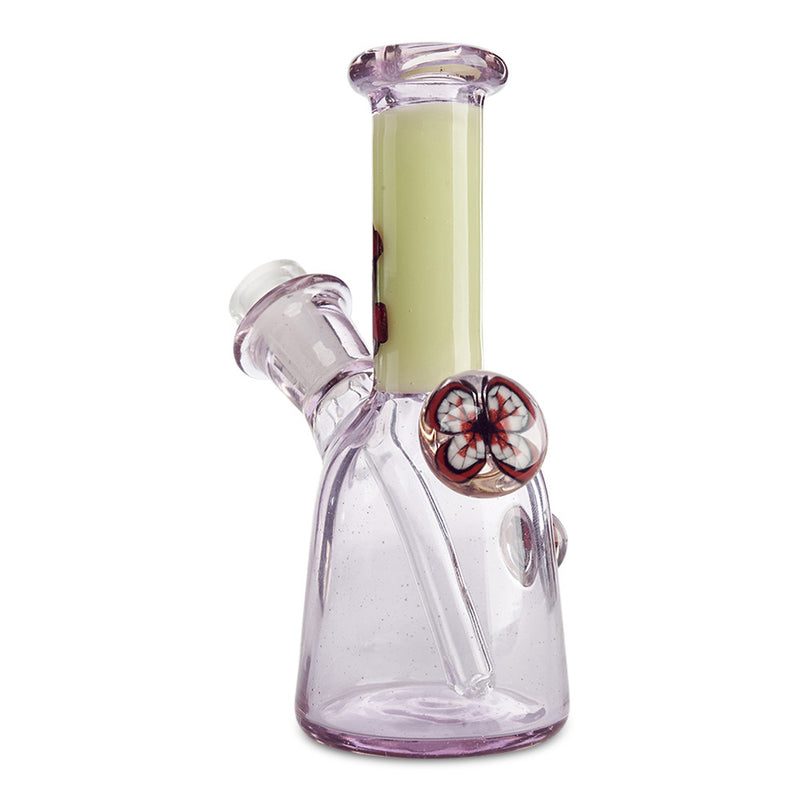 grimm glass mini tube mushroom printed parallax glass