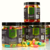 Healing Nation Full Spectrum CBD Edible Gummies 1500mg Neon Worms