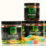 Healing Nation Full Spectrum CBD Edible Gummies  500mg Neon Worms