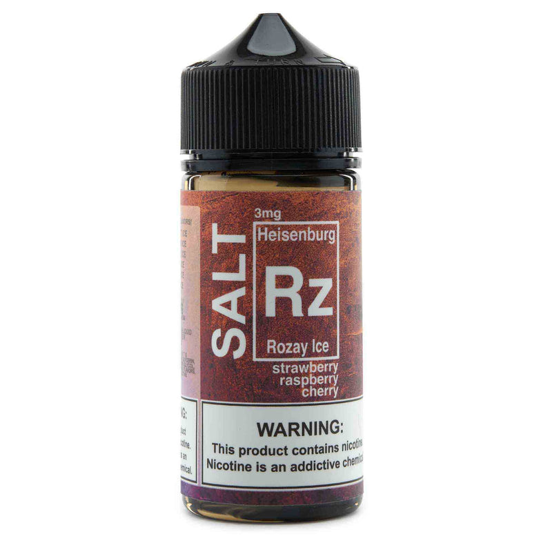 berry menthol salt nic flavored e liquid 100mL