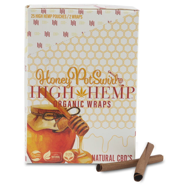Honey high hemp vegan blunt wraps all organic