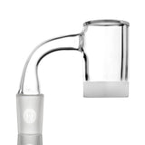 Highly Educated Quartz Gavel Banger 14mm 90-degree with opaque bottom
