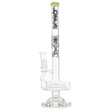 hops glass peashooter robot inline rig with slyme green lip