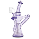huffy glass single uptake recycler purple lollipop at cloud 9 smoke co