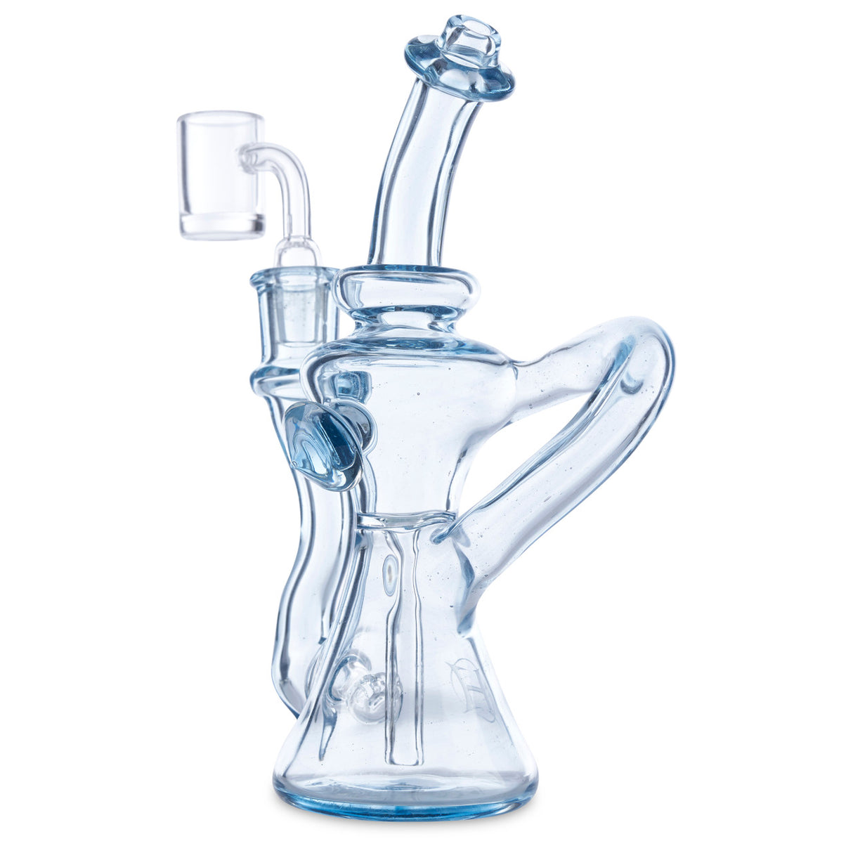 huffy glass single uptake recycler aqua azul for sale online