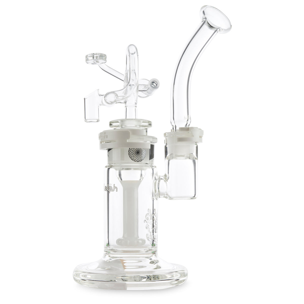 White Illadelph Bubbler for Cloud 9 Smoke Co