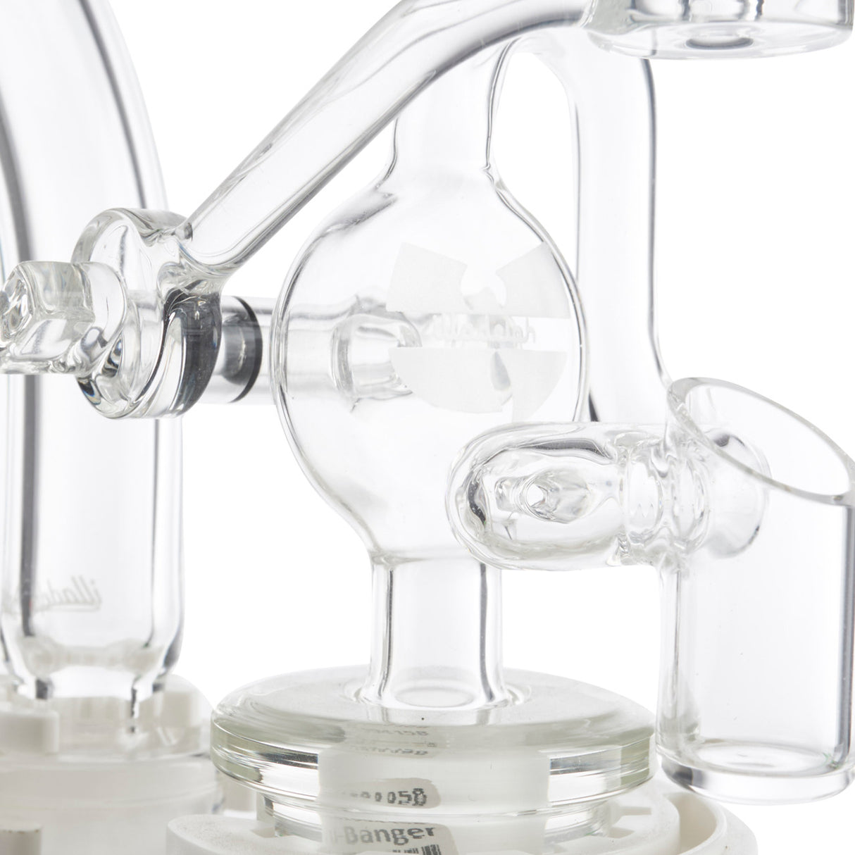 White Clouds Bubbler Pipe