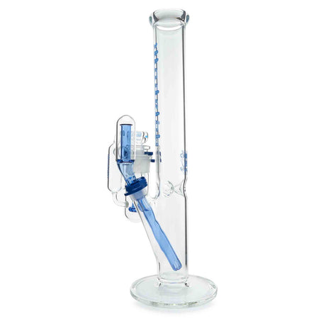 Illadelph Short Straight Tube - Blue w/ashcatcher water pipe