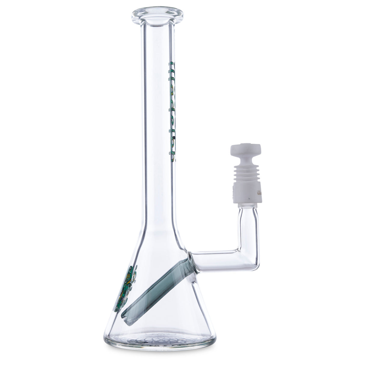 illadelph glass fixed stem mini rig for smoking wax and oils