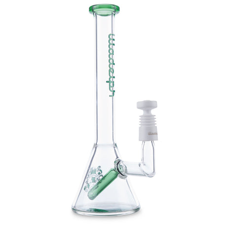 illadelph glass fixed stem mini rig with green label for sale online