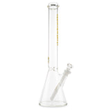 illadelph glass medium beaker yellow label 14mm joint slide and downstem