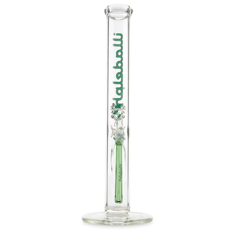 illadelph glass short straight tube green high end water pipe bong