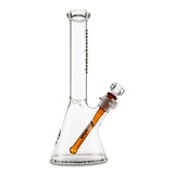 illadelph glass micro mini beaker woodgrain dry herb water pipe