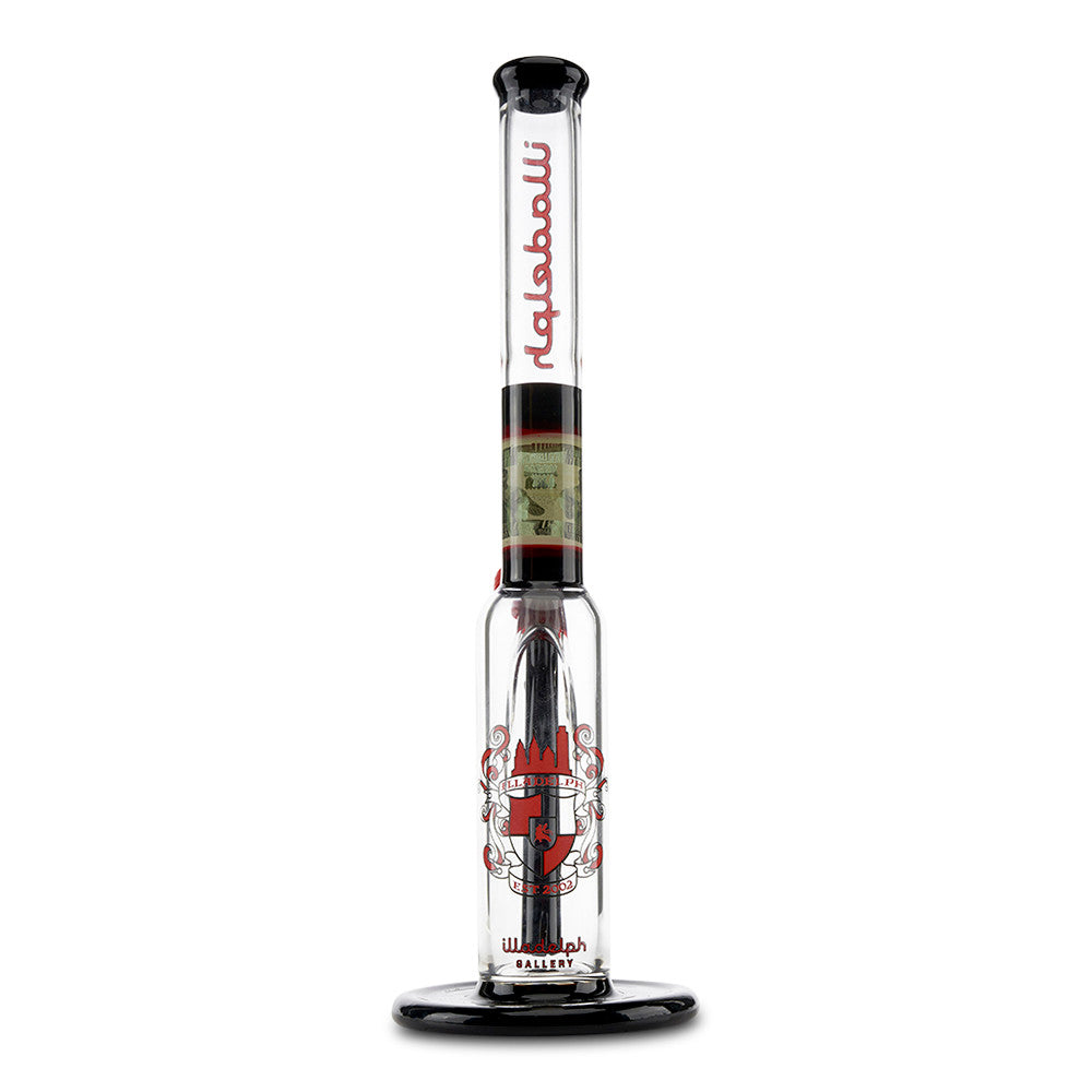 illadelph meek mill straight tube custom famous rapper water pipe