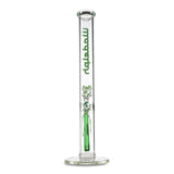 illadelph medium straight tube green water pipe bong online