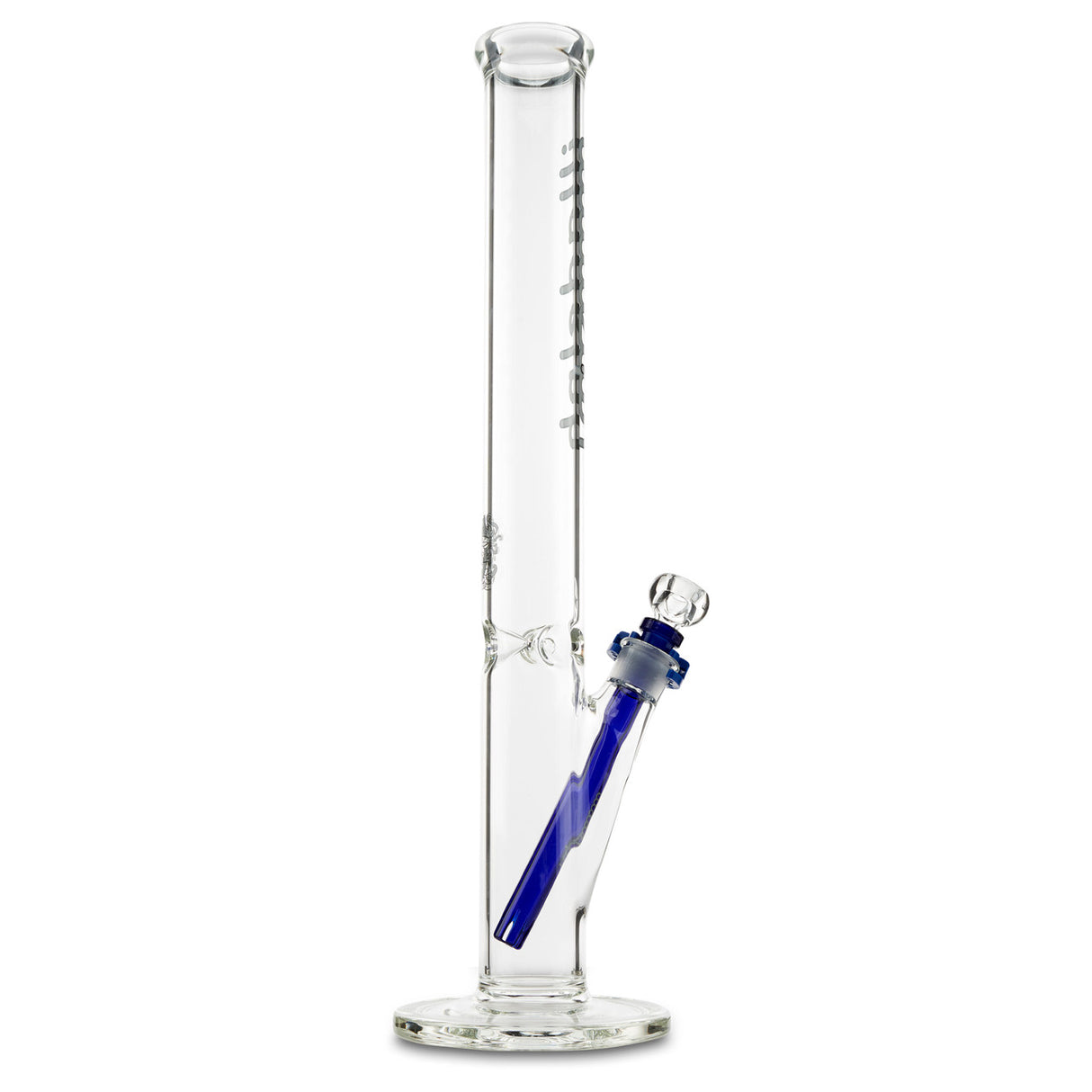 illadelph glass medium straight tube with illadelph slide and downstem