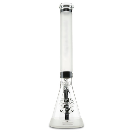 illadelph glass signature frosted beaker black water pipe high end glass