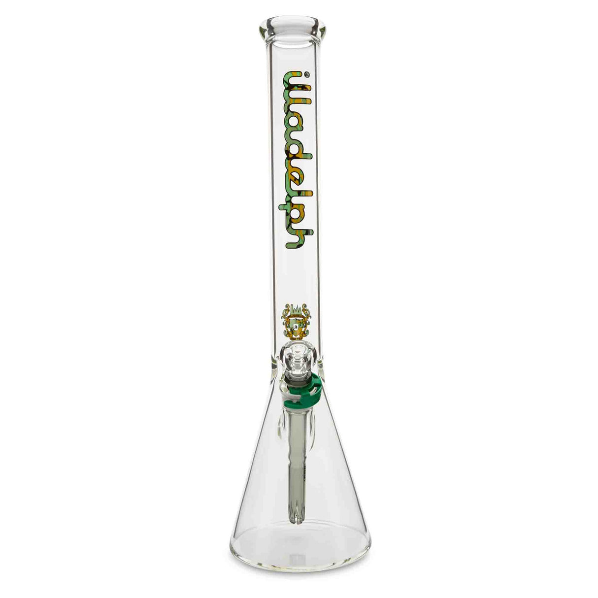illadelph glass medium beaker camo water pipe for dry herbs