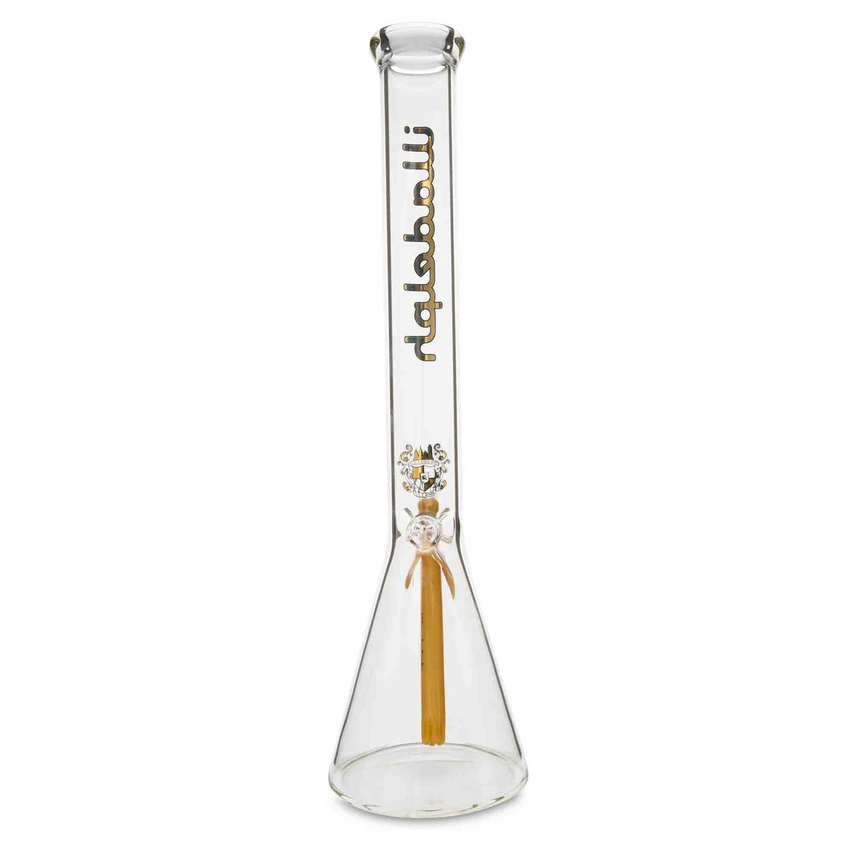 illadelph glass medium beaker gold label water pipe bong