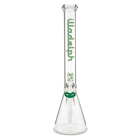 illadelph glass medium beaker green water pipe for dry herbs