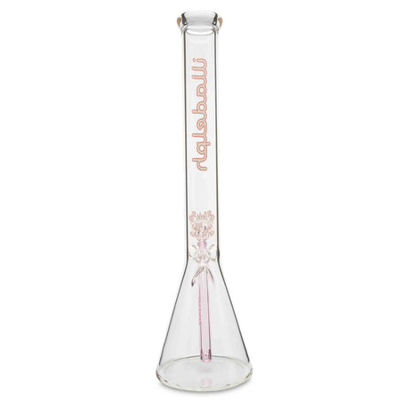 illadelph glass medium beaker pink label water pipe bong