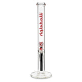 illadelph glass medium straight tube bong for smoking herbs