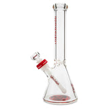 illadelph glass micro mini beaker red label water pipe bong