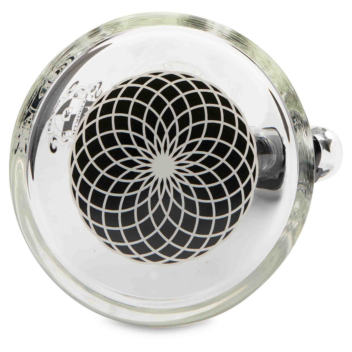 bottom of illadelph glass micro mini beaker 14mm 45 degree joint bong
