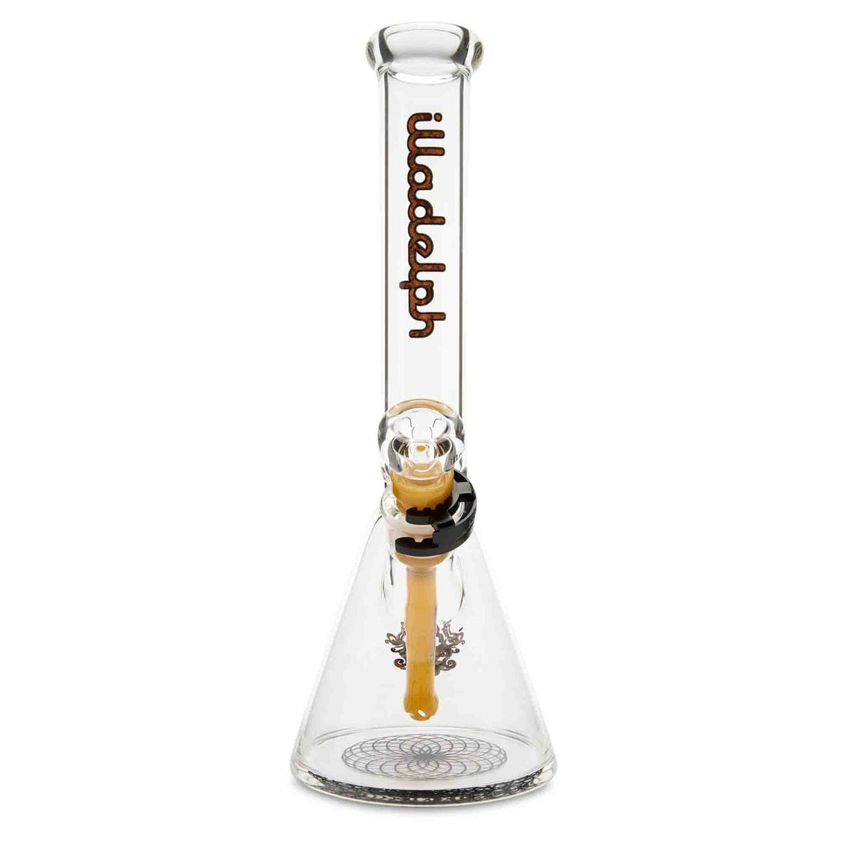 front shot with butter downstem illadelph micro mini woodgrain