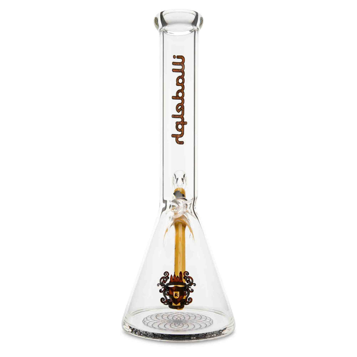 illadelph glass micro mini beaker woodgrain label 12 inch bong