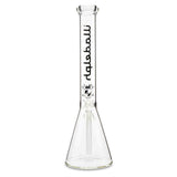 illadelph glass short beaker black in stock at cloud 9 smoke co