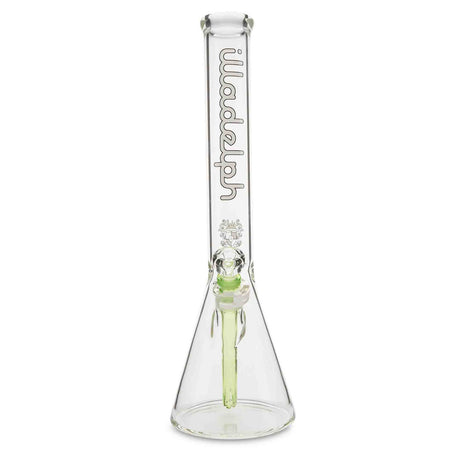 illadelph glass short beaker white 14mm high end glass bong