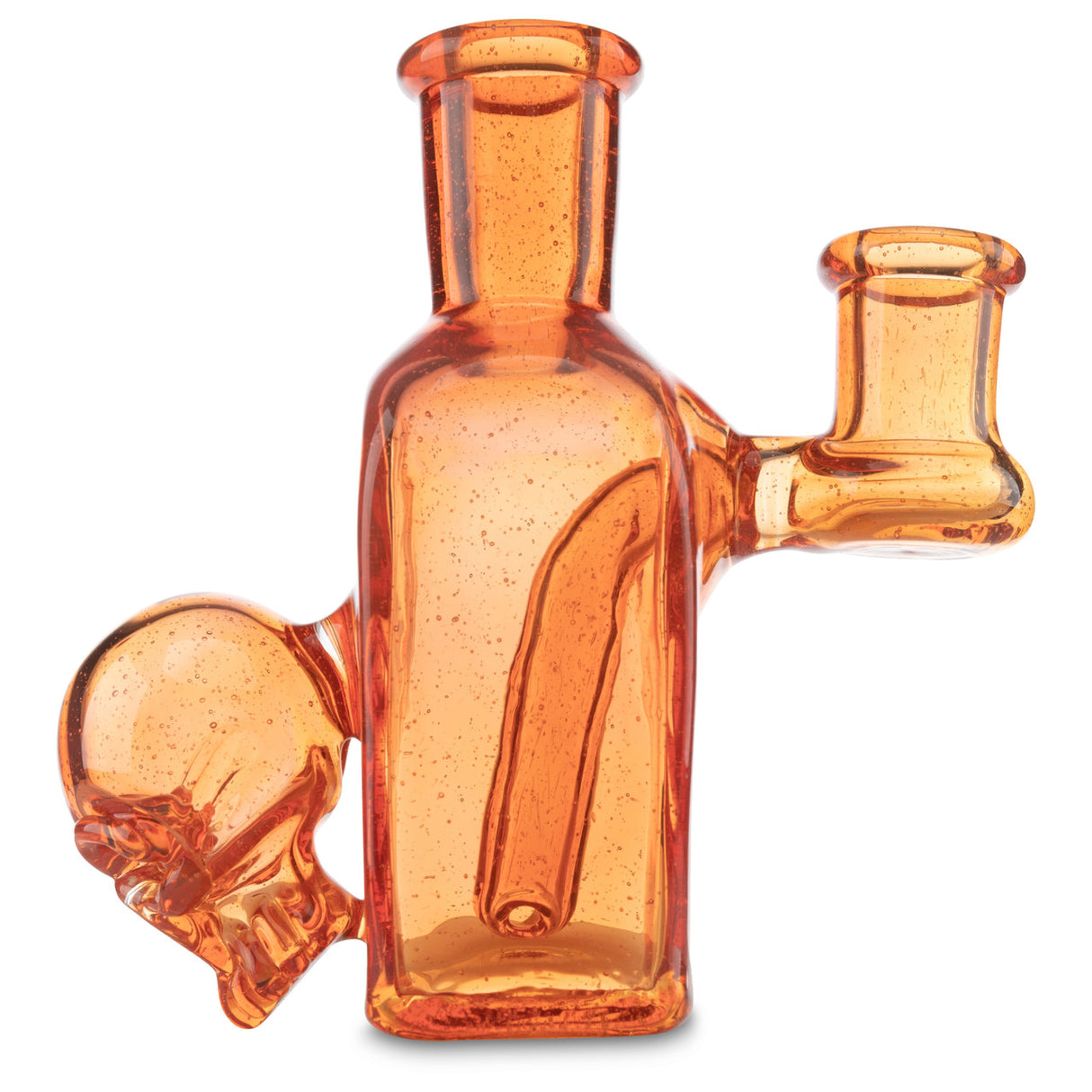 inkz glass potion bottle banger hanger with skull pipe online
