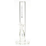 International Trap Star Chapo Thick Borosilicate Clear Glass Straight Tube Water Pipe