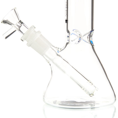 International Trap Star 7-inch thick glass beaker water pipe with colored glass accents 8
