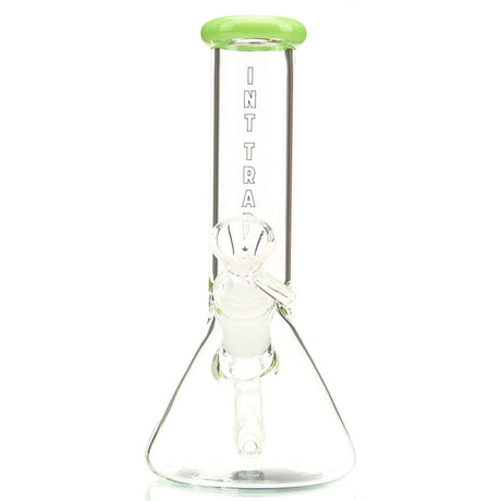 International Trap Star 7-inch thick glass beaker water pipe with colored glass accents 4