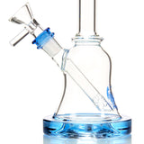 International Trap Star High End Thick Borosilicate Glass Water Pipe with Colored Accents 6