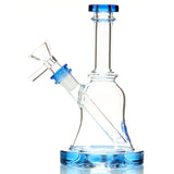 International Trap Star High End Thick Borosilicate Glass Water Pipe with Colored Accents 2