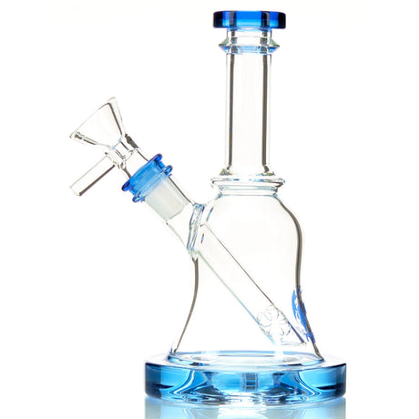 International Trap Star High End Thick Borosilicate Glass Water Pipe with Colored Accents 2