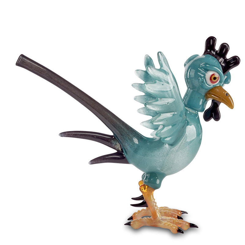 j smart crazy rooster rig custom pipe for smoking out of