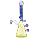 jon e walker mini tube dichro neck and slyme green dab rig