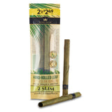Slim 2 pack of king palm pre rolled blunt tubes