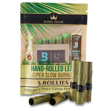 5 pack of king palm Rollies tobacco free pre rolled blunt tubes