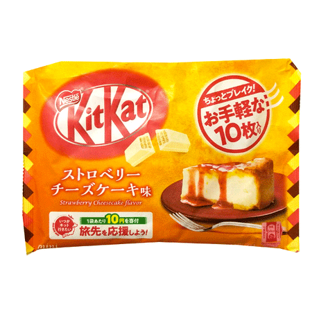 Exotic Kit Kat Cheesecake Flavor