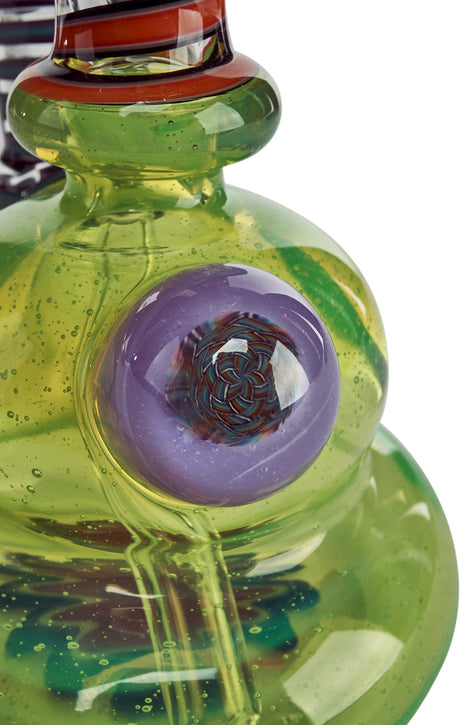 kevin howell glass banger hanger slyme and uv dab rig for wax and oils