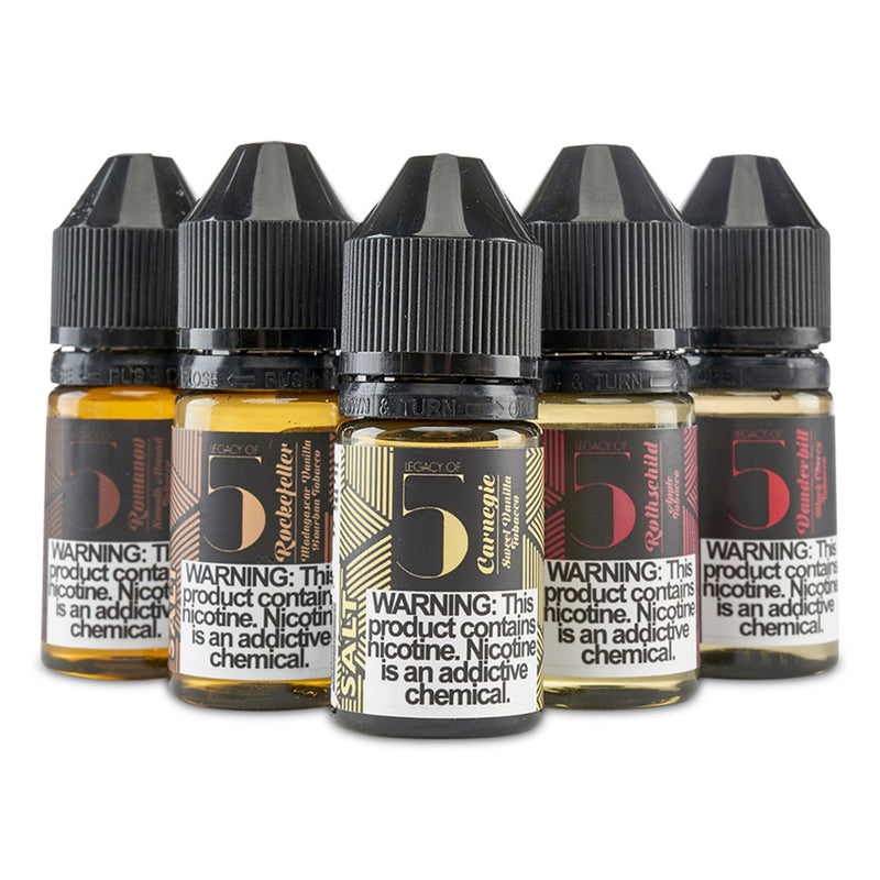 sweet vanilla tobacco flavored salt nic